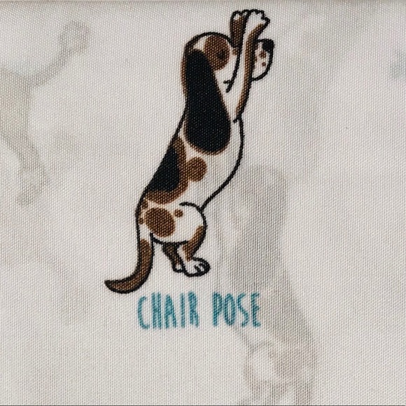 Yoga Dog Poses QUEEN Sheets French Boston Terrier - Picture 5 of 7